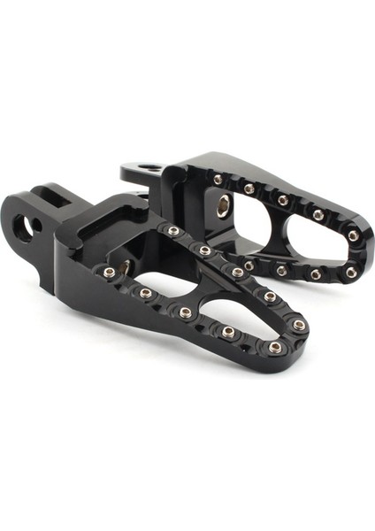 Motosiklet Arka Ayak Döşeme Ayak Ayak Peygameleri Zafer Için Pedallar 01-15 Bonneville T100 T900 04-15 Trunxon 1200 Siyah (Yurt Dışından)