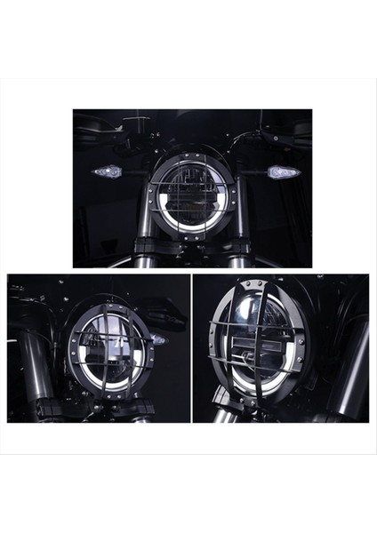 Motosiklet Far Çerçevesi Far Koruma Kapak Koruma Harley X350 2023-2024 Ön Far Grille (Yurt Dışından) fiyatları