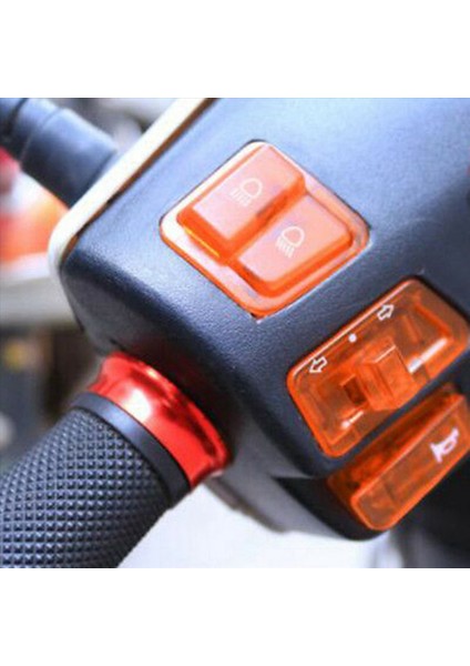 10X Motosiklet Dönüş Sinyal Anahtarı Scooter Için Işık Korna Düğmesi Gy6 50CC 125CC 150CC Honda Dio AF17 Turuncu (Yurt Dışından) modelleri