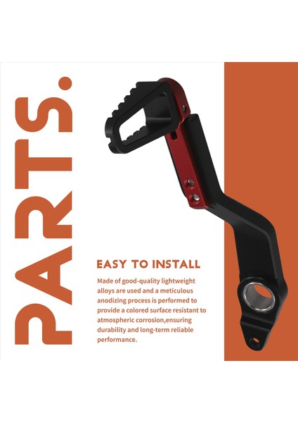 Motosiklet Arka Fren Kolu Bmw Için Ayarlanabilir Bmw R1300GS R 1300GS R1300 Gs Modifikasyon Aksesuarları Kırmızı (Yurt Dışından) fırsatları