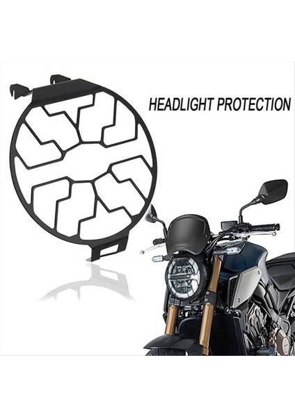 Motosiklet Far Izgara Koruma Kapağı Koruyucusu Honda CB650R 2018-2022 Motosiklet Modifiye Koruyucu Parçalar (Yurt Dışından) fiyatları
