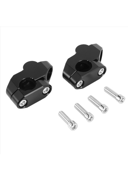 Honda Suzuki Kawasaki Yamaha Siyah 22MM Çubuk Kelepçesi Için 2x Evrensel Motosiklet Gidon Yükseltici (Yurt Dışından) fiyatları