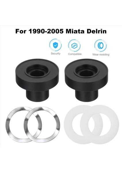 1990-2005 Için 2x Uygun Mazda Miata Delrin Pencere Burçları 909-925 (Yurt Dışından) indirimleri