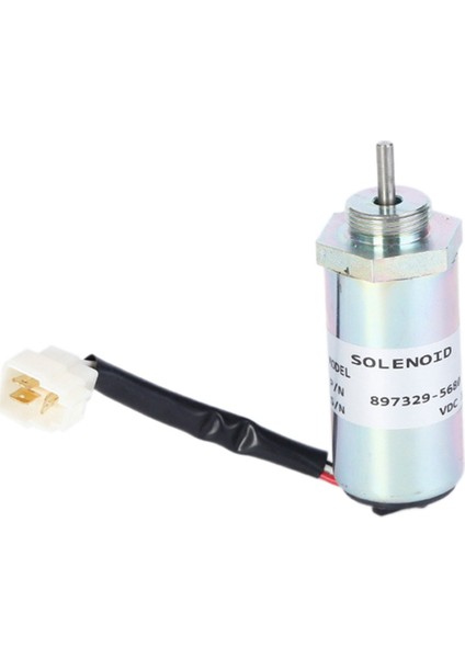 Ekskavatör Flameout Switch Solenoid Valf 12V 897329-5680 8973295680 Kobe Hitachi 70 75 Yakıt Durdur Solenoid Valf (Yurt Dışından)