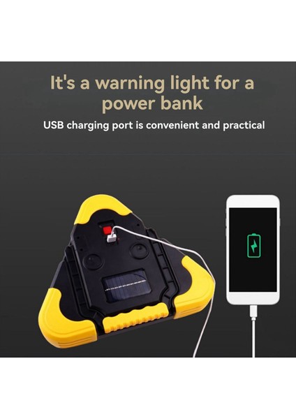 Acil Üçgen Uyarı Işık Güvenliği Acil Durum Arıza Lambası Kamp Çalışma Için Taşınabilir Güneş Işığı (Yurt Dışından) fiyatları