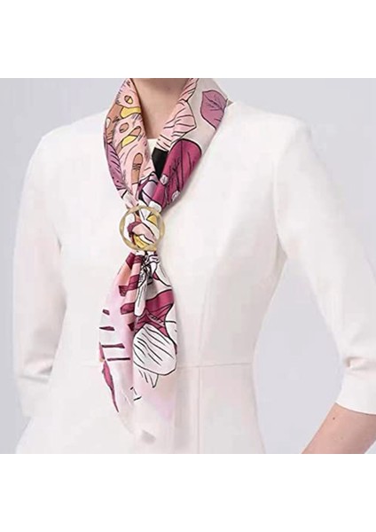 5pcs Eşarp Yüzük Klipsli Kravat Halka Klipsleri Kadınlar Için Moda Tişört Bükülme Düğüm Klips Çember Giyim Yüzüğü Şal Tutucu (Yurt Dışından) indirimleri