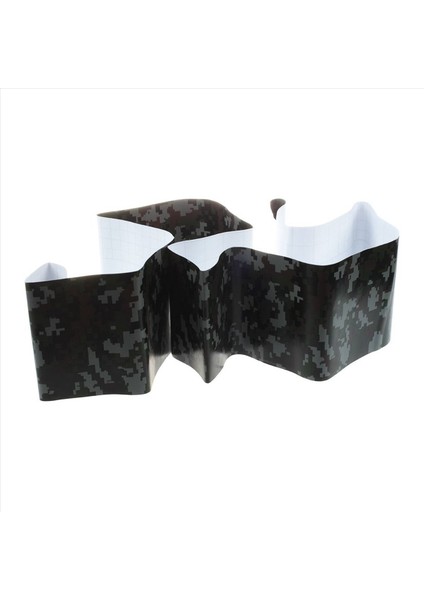 10 Rulo Çıkartma Karbon Fiber Motosiklet Pvc Vinil Ordu Sticker Camo Woodland Kamuflaj Etiketi Siyah Dijital Kamuflaj (Yurt Dışından) modelleri