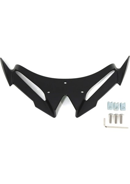 Motosiklet Ön Çamurluk Dekorasyon Burun Gagası Kawasaki NINJA500 Ninja 500 2024-2025 Tutulf Hava Deflektörü B (Yurt Dışından)