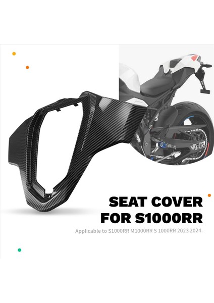 Motosiklet Pillion Arka Koltuk Kapağı Cowl Solo Cowl Fairing Bmw S1000RR M1000RR 2023 2024 2025 (Yurt Dışından) indirimleri