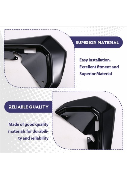 Motosikletler Bmw R1300GS Için Düşük Hava Deflektörleri 2023-2025 Ön Cam R 1300 Gs R1300 Gs Yan Spoiler Deflektörü C (Yurt Dışından) indirimleri