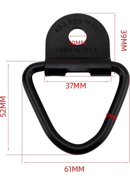 Kargo Tiedown Ankrajları V-Ring 2inç Çapı Çelik V-Ring Cıvatası Kamyonlarda Kargo Için Kamyon Pikapları Tiedown Anchor (Yurt Dışından) fiyatları