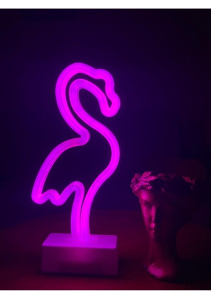 Dekoratif Flamingo LED Neon Gece Lambası fiyatları
