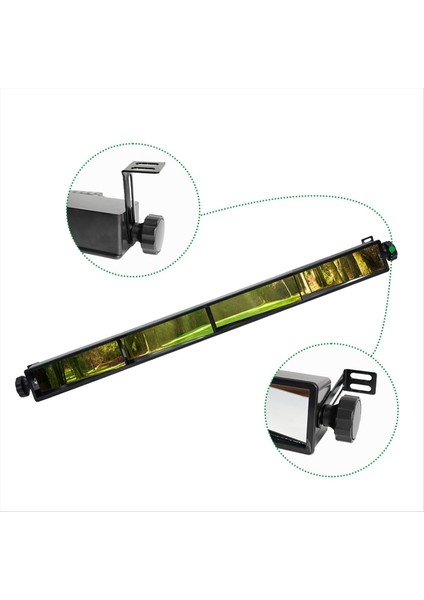 Golf Arabası Iç Dikiz Aynası Panoramik Geniş Açılı Dikiz Aynası Katlanır Ayna Kulüp Arabası Ezgo Yamaha (Yurt Dışından) indirimleri