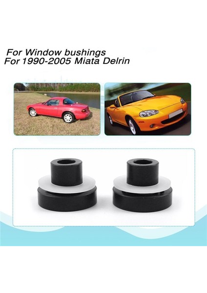 1990-2005 Için Uygun Mazda Miata Delrin Pencere Burçları 909-925 (Yurt Dışından) fırsatları