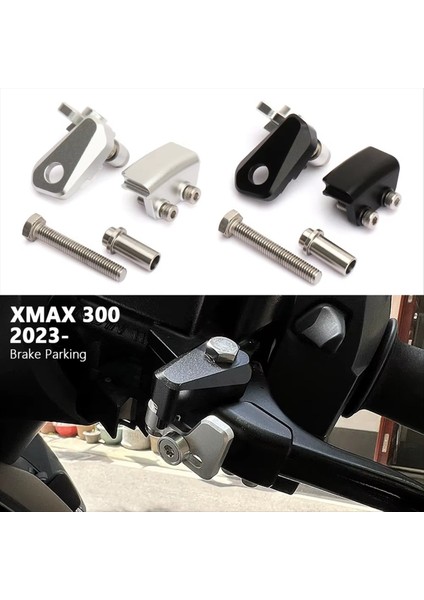 Motosiklet Fren Kolu Park Kilidi Yamaha Için Xmax X-Max 300 XMAX300 2023 2024 Siyah Için (Yurt Dışından) fırsatları