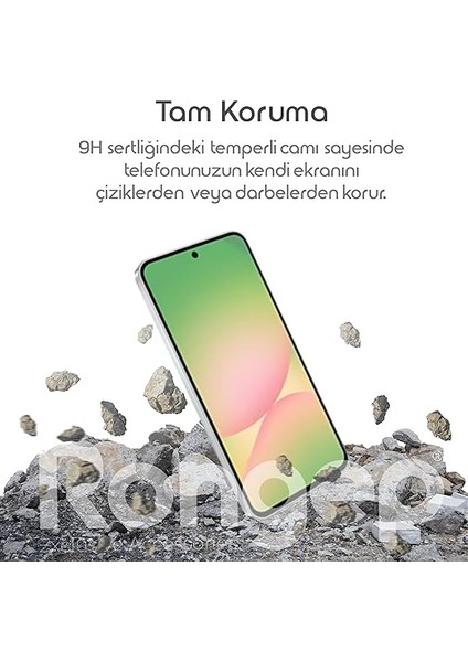 Samsung Galaxy A56 Için Ekran Koruyucu Anti-Static Temperli Cam 9h Sertliğinde Ekranı Kaplayan Görüntü Kalitesini ve Dokunmatiği Etkilemeyen Darbelere ve Çizilmeye Karşı Premium Koruma fırsatları