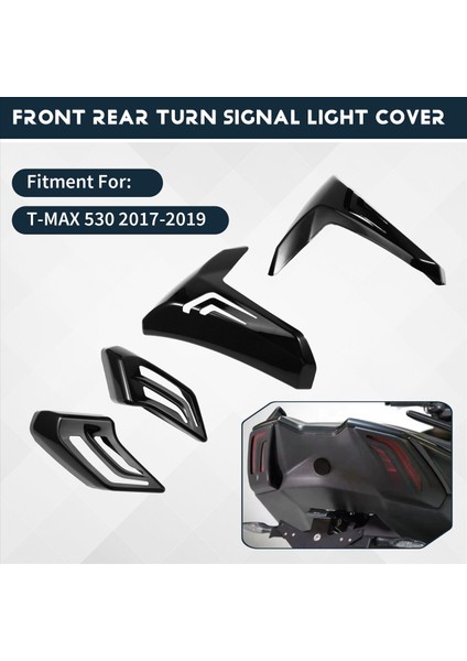 Motosiklet Ön Arka Dönüş Işığı Işık Kapağı Yamaha Için Arka Lamba Kabuk Kapakları Yamaha T-Max Tmax 530 2017-2019 (Yurt Dışından) fırsatları