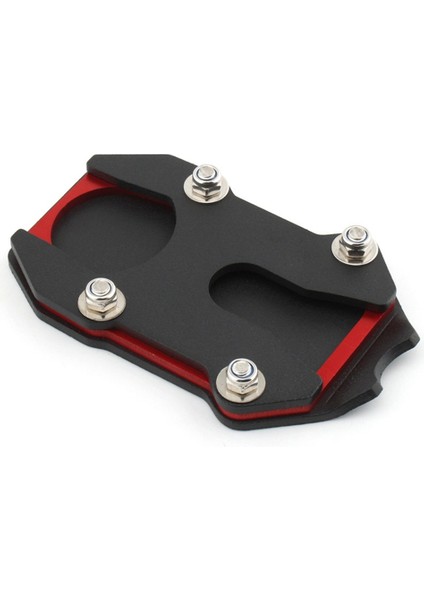 Motosiklet Aksesuarları Yan Sütun Genişlemeli Koltuk Kickstand Foot Side Stand Uzantı Pedi Honda CT125 Siyah ve Kırmızı (Yurt Dışından)