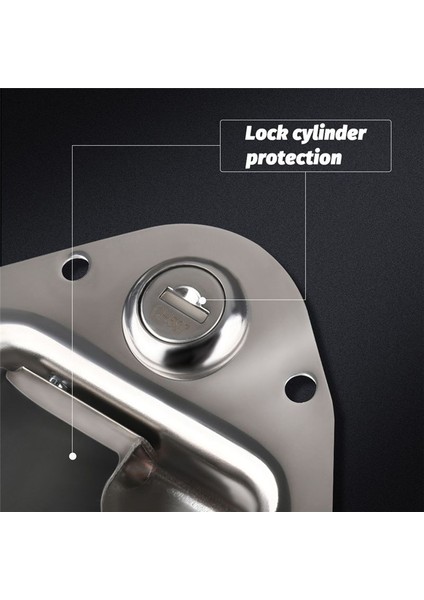 Römork Araç Kutusu Kilitli Kilitli Araç Kutusu Mandal Kilit Kilidi Kilit 4-3/8inch x 3-1/4inch 2 Key 4 Perçin (Yurt Dışından) indirimleri