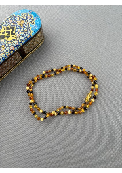 Damla Kehribar Yetişkin Kolye fiyatları