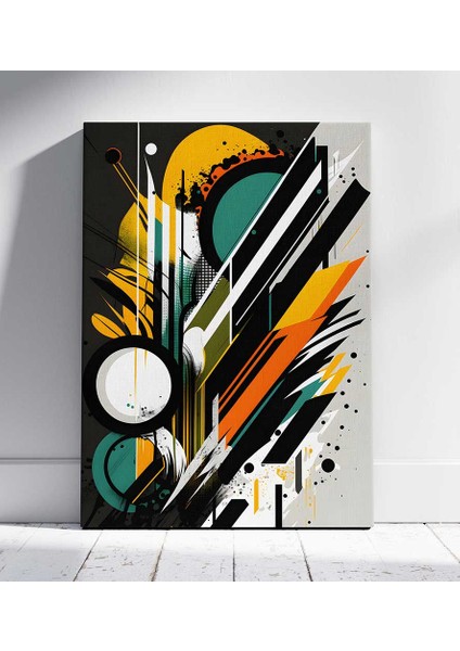 Kentsel Ritimler Salon Oturma Odası Kanvas Tablo Duvar Resim