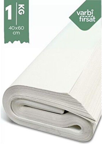 1 kg 40X60 Tabak - Bardak Sarma Taşıma Taşınma Paketleme Kağıdı Hediye Paketi