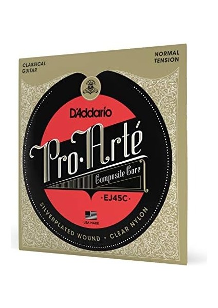 EJ45C Pro-Arte Composite Normal Tension Klasik Gitar Teli indirimleri