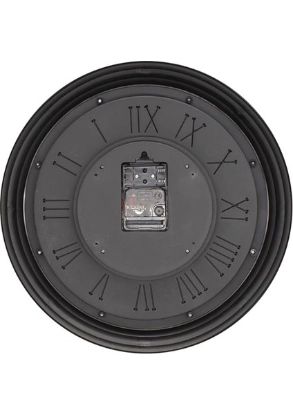 Mark Premium Serisi Antik Eskitme Kadranlı Döner Çarklı Ev ve Ofis Duvar Saati Roma Rakamlı 40 cm Siyah fırsatları