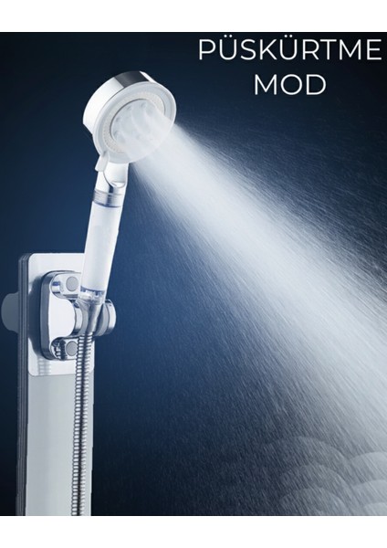 Filtreli Duş Başlığı | Su Arıtmalı, Klor ve Kireç Önleyici, Yüksek Basınçlı indirimleri