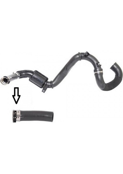 Mtxdpn Turbo Hortumu Renault Trafic Ii 06- Opel Vivaro A 06- 2.0dci 2.0cdti Küçük