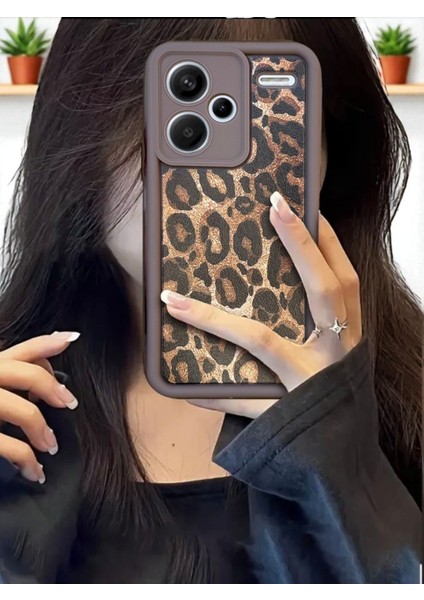 Xiaomi Note 13 Pro Plus 5g Uyumlu – Leopar Desenli, Yumuşak Silikon Kılıf, Darbeye Karşı Dayanıklı indirimleri