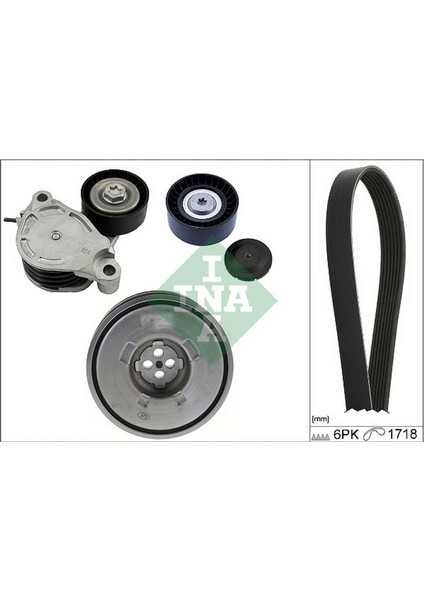 Mtxdpn Kanalli V Kayis Seti 6PK1718 Bmw B38 F45 F46 F48 Mini Clubman F54 Countryman F60 One F55 F56