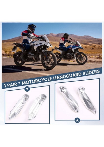 Bmw R1300GS R 1300 Gs Adv 2024 2025 Gümüş Için Motosiklet Handbar Handguard Koruma Kaynağı El Koruma Koruyucusu (Yurt Dışından) indirimleri