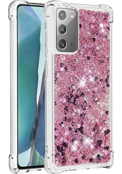 Samsung Galaxy Note 20 Glitter Sparkle Sevimli Tpu Koruyucu Için Telefon Kılıfı (Yurt Dışından)