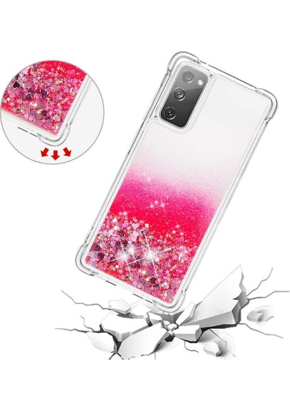 Samsung Galaxy S20 Fe Quicksand Sıvı Temizle Akan Tpu Için Telefon Kılıfı (Yurt Dışından) fiyatları