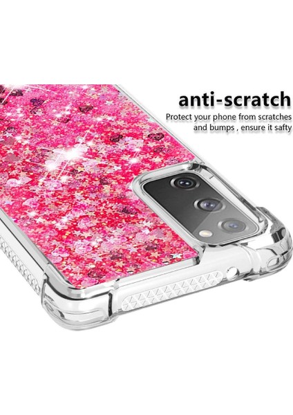 Samsung Galaxy S20 Fe Quicksand Sıvı Temizle Akan Tpu Için Telefon Kılıfı (Yurt Dışından) indirimleri