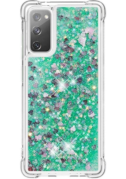 Samsung Galaxy S20 Fe Quicksand Sıvı Temizle Akan Tpu Için Telefon Kılıfı (Yurt Dışından) fiyatları