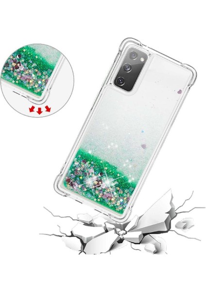 Samsung Galaxy S20 Fe Quicksand Sıvı Temizle Akan Tpu Için Telefon Kılıfı (Yurt Dışından) modelleri