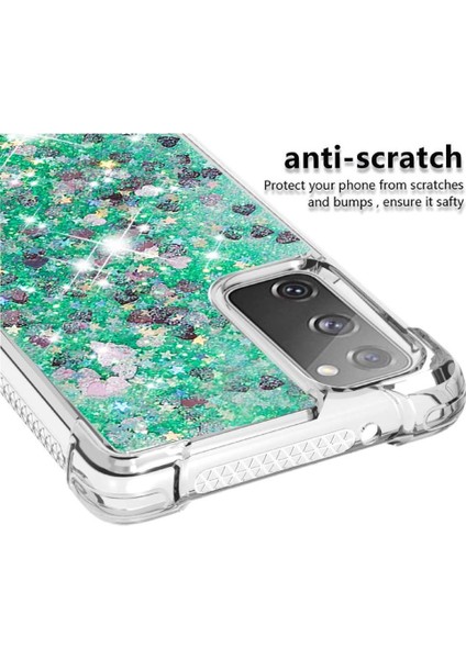 Samsung Galaxy S20 Fe Quicksand Sıvı Temizle Akan Tpu Için Telefon Kılıfı (Yurt Dışından) indirimleri
