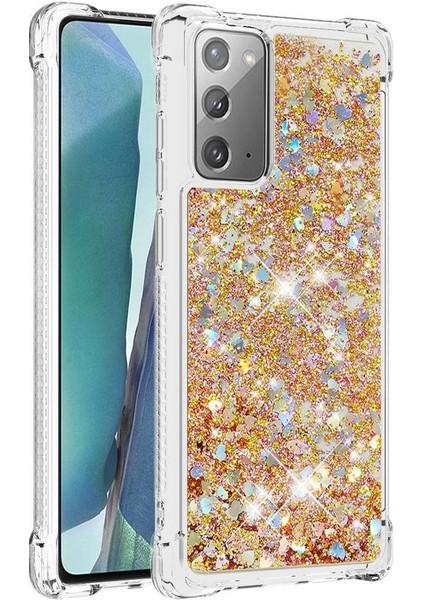 Samsung Galaxy Note 20 Glitter Sparkle Sevimli Tpu Koruyucu Için Telefon Kılıfı (Yurt Dışından)