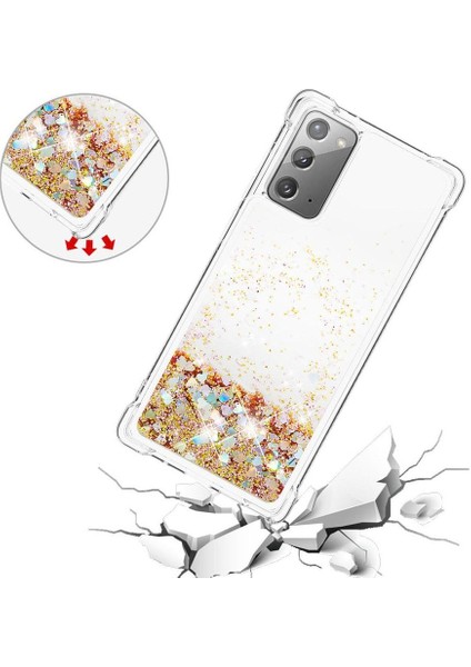 Samsung Galaxy Note 20 Glitter Sparkle Sevimli Tpu Koruyucu Için Telefon Kılıfı (Yurt Dışından) modelleri
