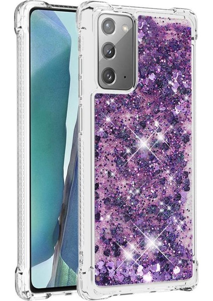 Samsung Galaxy Note 20 Glitter Sparkle Sevimli Tpu Koruyucu Için Telefon Kılıfı (Yurt Dışından)