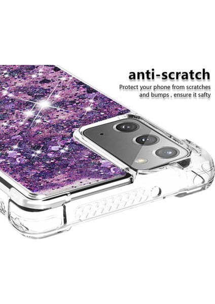 Samsung Galaxy Note 20 Glitter Sparkle Sevimli Tpu Koruyucu Için Telefon Kılıfı (Yurt Dışından) modelleri