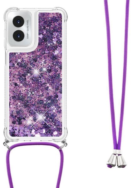 Motorola Moto G Play 4g 2024 Ayarlanabilir Kordon Lens Koruması Için Kılıf (Yurt Dışından)