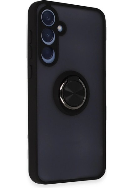 Samsung Galaxy A15 4g Kılıf Montreal Yüzüklü Silikon Kapak - Siyah fiyatları