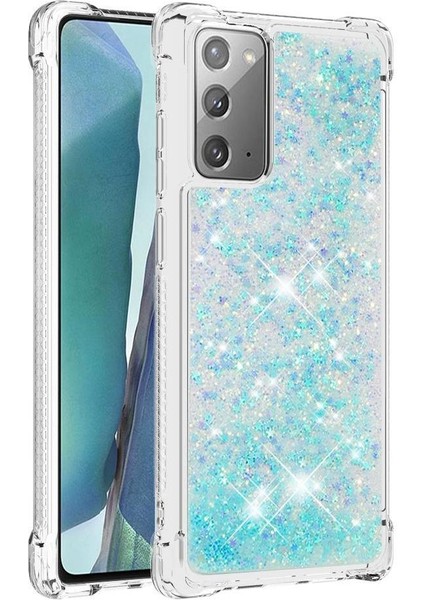 Samsung Galaxy Note 20 Glitter Sparkle Sevimli Tpu Koruyucu Için Telefon Kılıfı (Yurt Dışından)