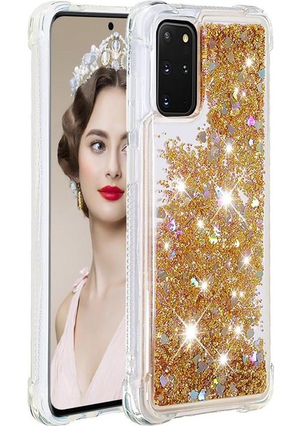Samsung Galaxy S20 Plus Glitter Sparkle Sevimli Tpu Koruyucu Için Telefon Kılıfı (Yurt Dışından)