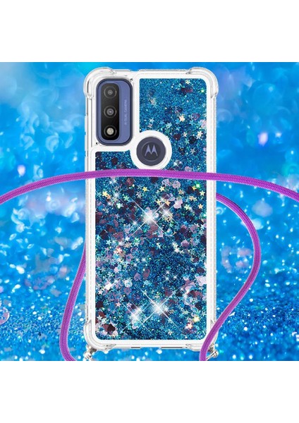 Motorola Moto G Power 2022 Glitter Ayarlanabilir Kordon Lens Için Kılıf (Yurt Dışından) indirimleri