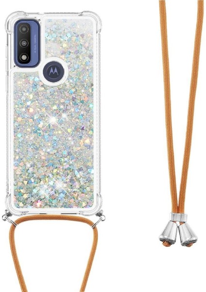 Motorola Moto G Power 2022 Glitter Ayarlanabilir Kordon Lens Için Kılıf (Yurt Dışından) fiyatları