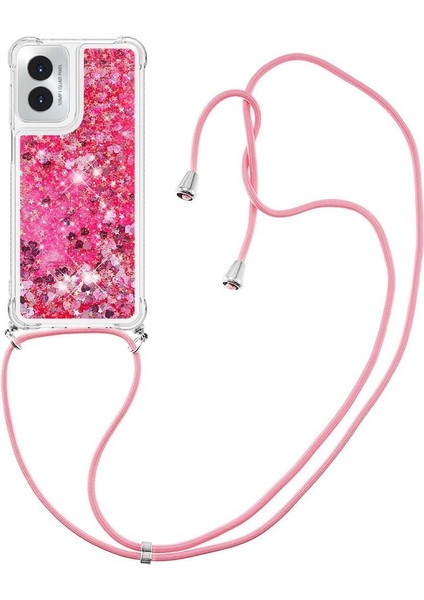 Motorola Moto G Play 4g 2024 Ayarlanabilir Kordon Lens Koruması Için Kılıf (Yurt Dışından)